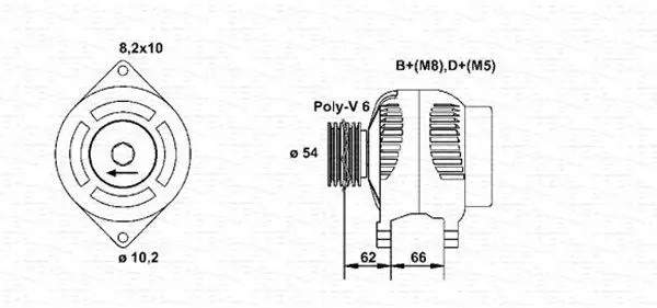 Handler.Part Alternator Magneti Marelli 943356329010 1