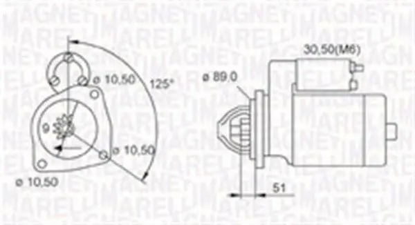 Handler.Part Starter Magneti Marelli 063721112010 1