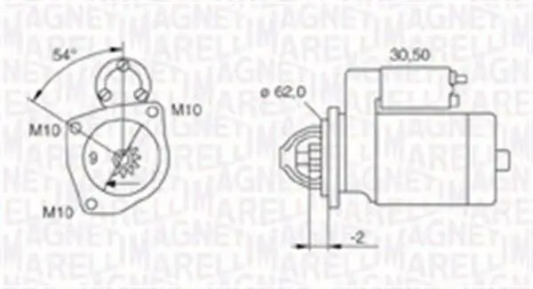 Handler.Part Starter Magneti Marelli 063720566010 1