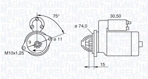 Handler.Part Starter Magneti Marelli 063280054010 1