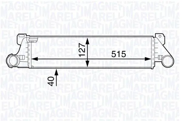 Handler.Part Intercooler, charger Magneti Marelli 351319202470 1