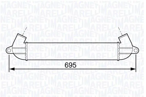 Handler.Part Intercooler, charger Magneti Marelli 351319203440 1