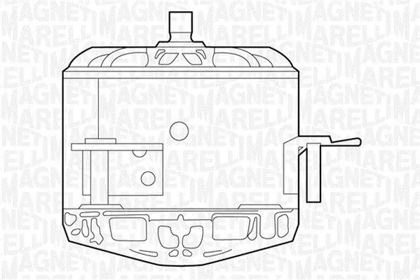 Handler.Part Fan, radiator Magneti Marelli 069422213010 1