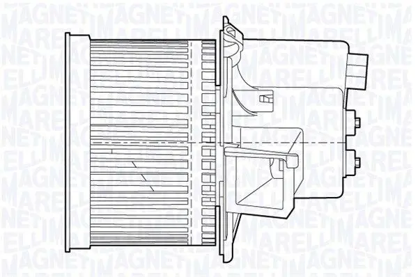 Handler.Part Interior blower Magneti Marelli 069412653010 1