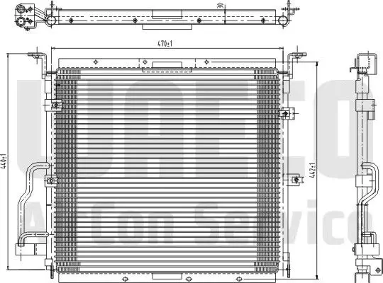 Handler.Part Condenser, air conditioning WAECO 8880400008 2