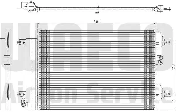 Handler.Part Condenser, air conditioning WAECO 8880400197 2