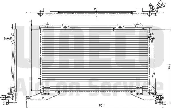 Handler.Part Condenser, air conditioning WAECO 8880400200 2