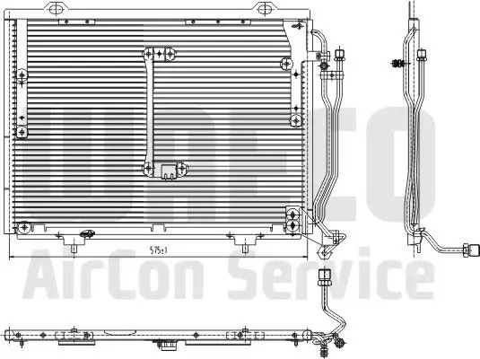 Handler.Part Condenser, air conditioning WAECO 8880400209 2