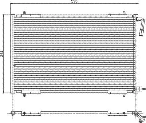 Handler.Part Condenser, air conditioning WAECO 8880400289 2