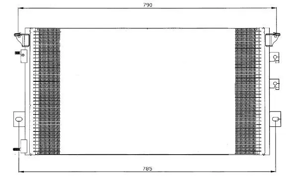 Handler.Part Condenser, air conditioning WAECO 8880400331 2