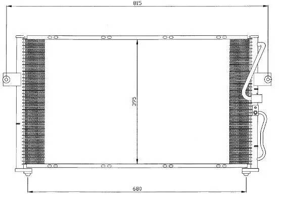 Handler.Part Condenser, air conditioning WAECO 8880400346 2