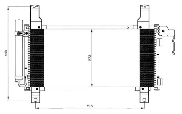 Handler.Part Condenser, air conditioning WAECO 8880400349 1