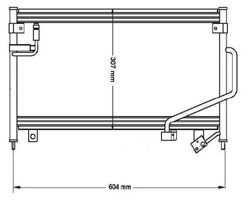 Handler.Part Condenser, air conditioning WAECO 8880400351 2