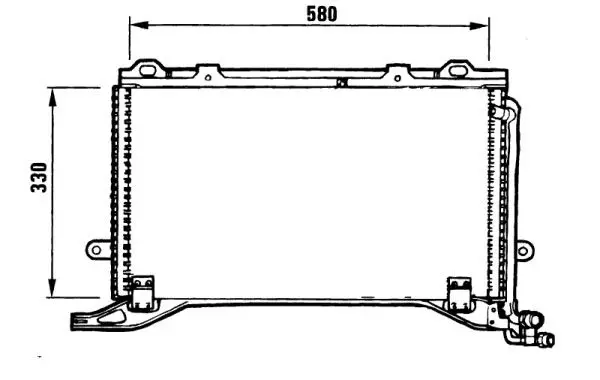 Handler.Part Condenser, air conditioning WAECO 8880400353 2