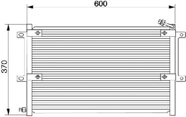 Handler.Part Condenser, air conditioning WAECO 8880400144 2