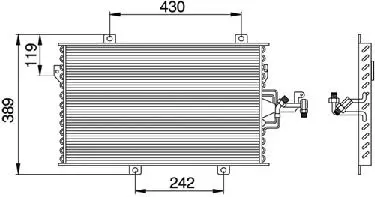 Handler.Part Condenser, air conditioning WAECO 8880400116 1