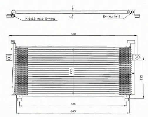 Handler.Part Condenser, air conditioning WAECO 8880400270 2