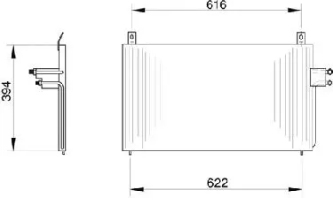 Handler.Part Condenser, air conditioning WAECO 8880400051 2