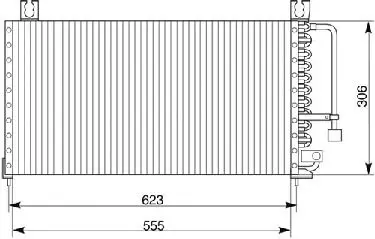 Handler.Part Condenser, air conditioning WAECO 8880400075 1