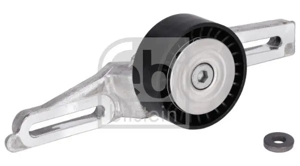 Handler.Part Tensioner pulley, v-ribbed belt Febi 05853 1