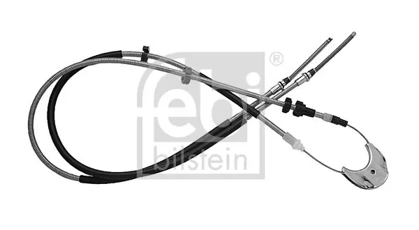 Handler.Part Cable, parking brake Febi 05886 1