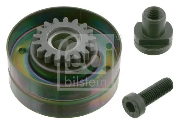 Handler.Part Tensioner pulley, v-ribbed belt Febi 05933 1