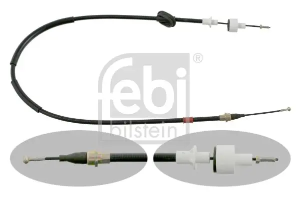 Handler.Part Clutch cable Febi 06236 1