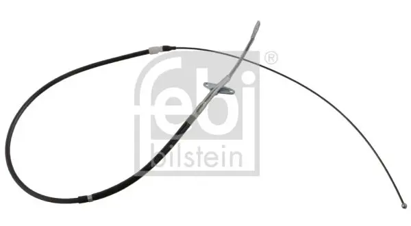 Handler.Part Cable, parking brake Febi 09498 1