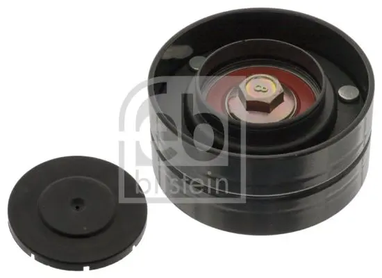 Handler.Part Deflection/guide pulley, v-ribbed belt Febi 100567 1