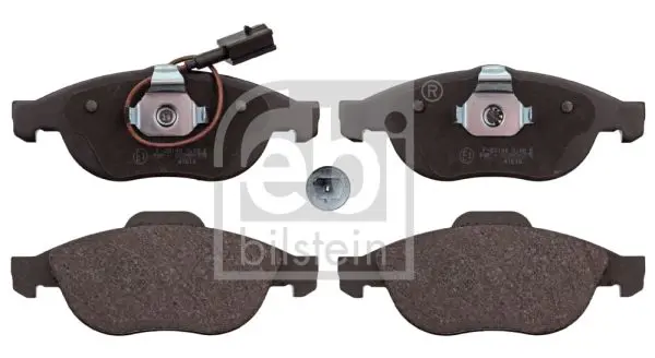 Handler.Part Brake pad set, disc brake Febi 116014 1