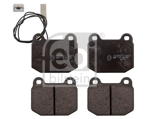 Handler.Part Brake pad set, disc brake Febi 116007 1