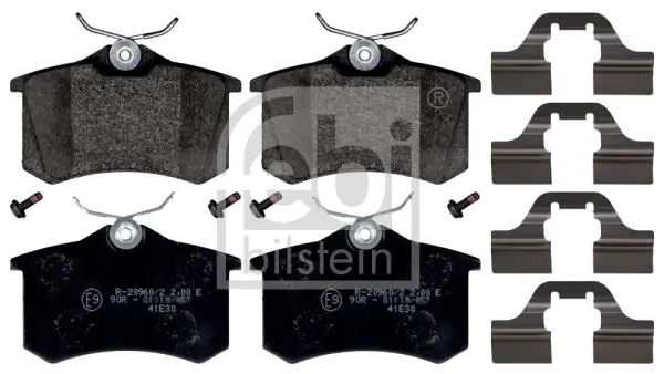 Handler.Part Brake pad set, disc brake Febi 116026 1