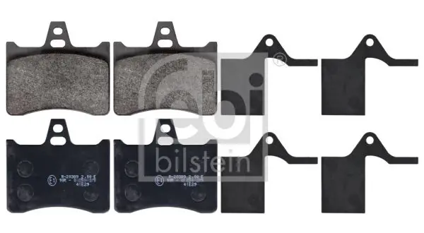 Handler.Part Brake pad set, disc brake Febi 116035 1