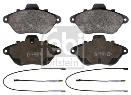 Handler.Part Brake pad set, disc brake Febi 116039 1