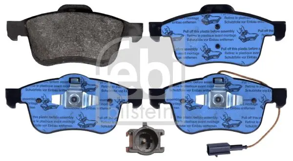 Handler.Part Brake pad set, disc brake Febi 116059 1