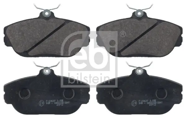 Handler.Part Brake pad set, disc brake Febi 116077 1