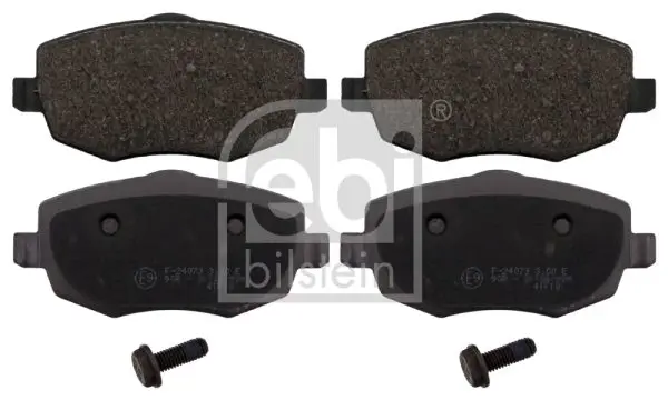 Handler.Part Brake pad set, disc brake Febi 116098 1