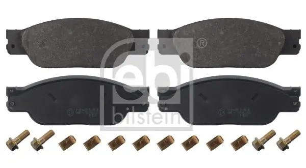 Handler.Part Brake pad set, disc brake Febi 116085 1