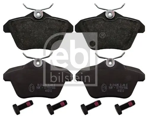 Handler.Part Brake pad set, disc brake Febi 116103 1