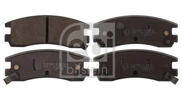 Handler.Part Brake pad set, disc brake Febi 116154 1