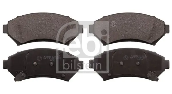 Handler.Part Brake pad set, disc brake Febi 116156 1