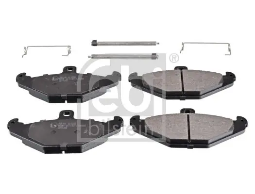 Handler.Part Brake pad set, disc brake Febi 116158 1