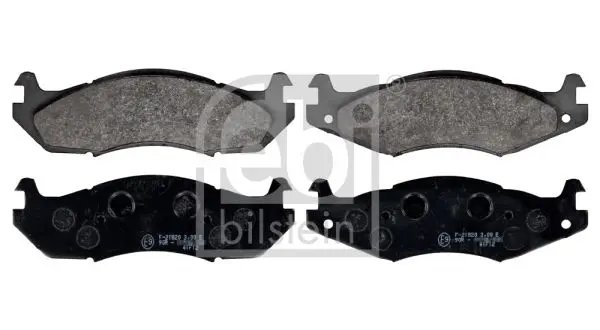 Handler.Part Brake pad set, disc brake Febi 116196 1