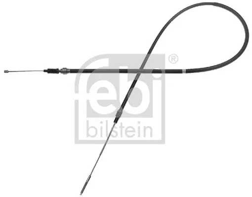 Handler.Part Cable, parking brake Febi 14206 1