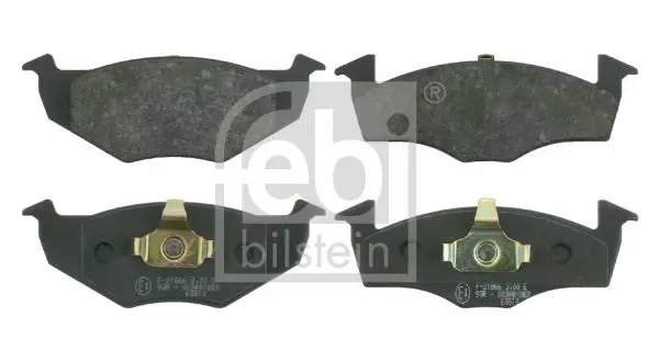 Handler.Part Brake pad set, disc brake Febi 16006 1