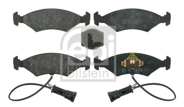 Handler.Part Brake pad set, disc brake Febi 16024 1