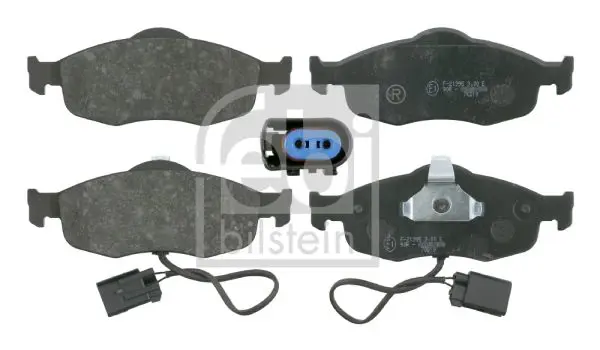 Handler.Part Brake pad set, disc brake Febi 16035 1