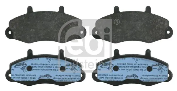 Handler.Part Brake pad set, disc brake Febi 16037 1