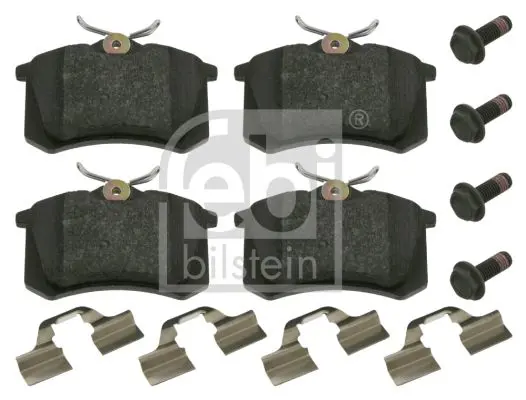 Handler.Part Brake pad set, disc brake Febi 16052 1