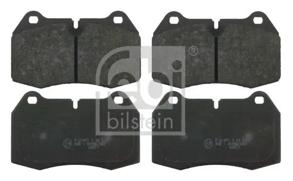 Handler.Part Brake pad set, disc brake Febi 16109 1